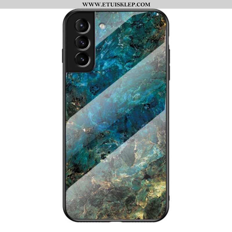 Etui do Samsung Galaxy S22 Plus 5G Szkło Hartowane W Kolorach Marmuru